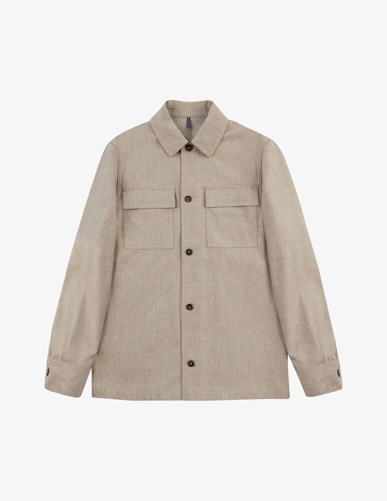 rinascente Slowear Overshirt in flanella di lana e cashmere Incotex