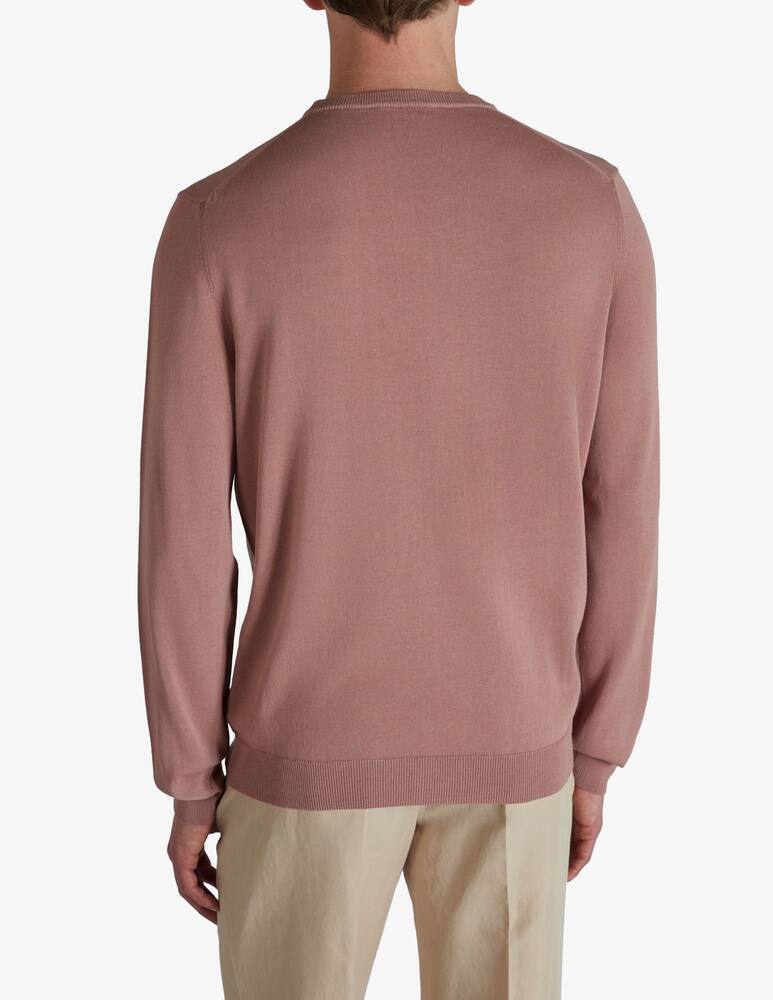 rinascente Slowear Maglia girocollo in crêpe di cotone slim fit