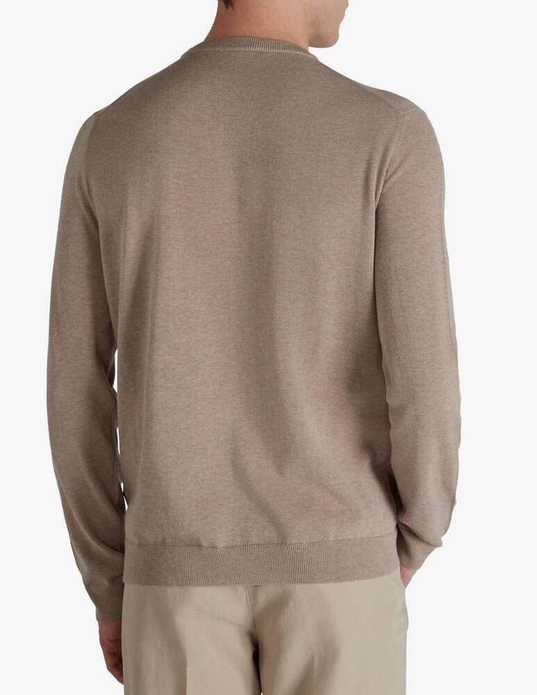 rinascente Slowear Maglia girocollo in crêpe di cotone slim fit