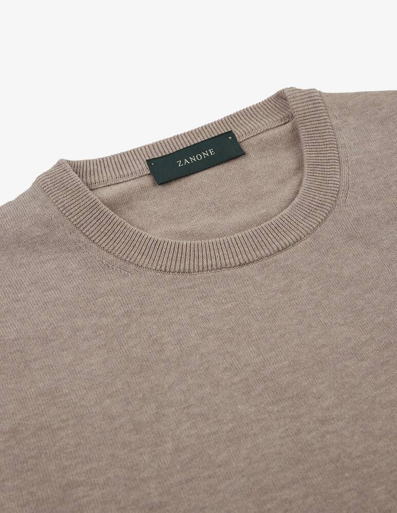 rinascente Slowear Maglia girocollo in crêpe di cotone slim fit