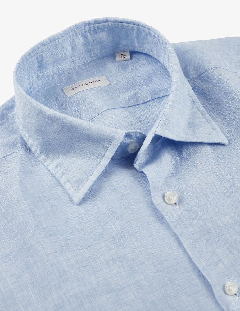 Slowear Camicia in lino regular fit Glanshirt - immagine 2 Slowear Camicia in lino regular fit Glanshirt - immagine 2