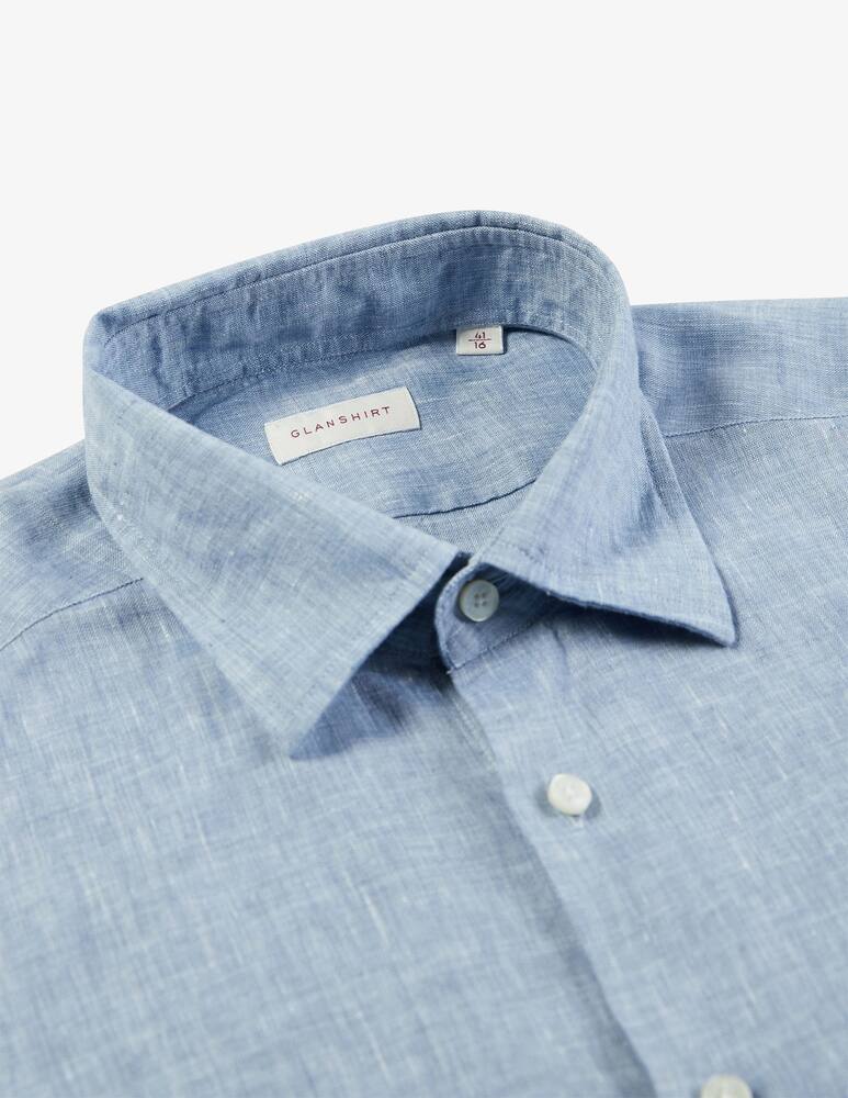 rinascente Slowear Camicia in lino vestibilità regolare Glanshirt