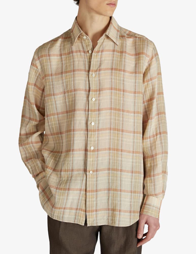 Slowear Camicia in lino Glanshirt - immagine 1 Slowear Camicia in lino Glanshirt - immagine 1