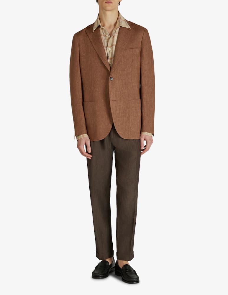 rinascente Slowear Camicia in lino Glanshirt