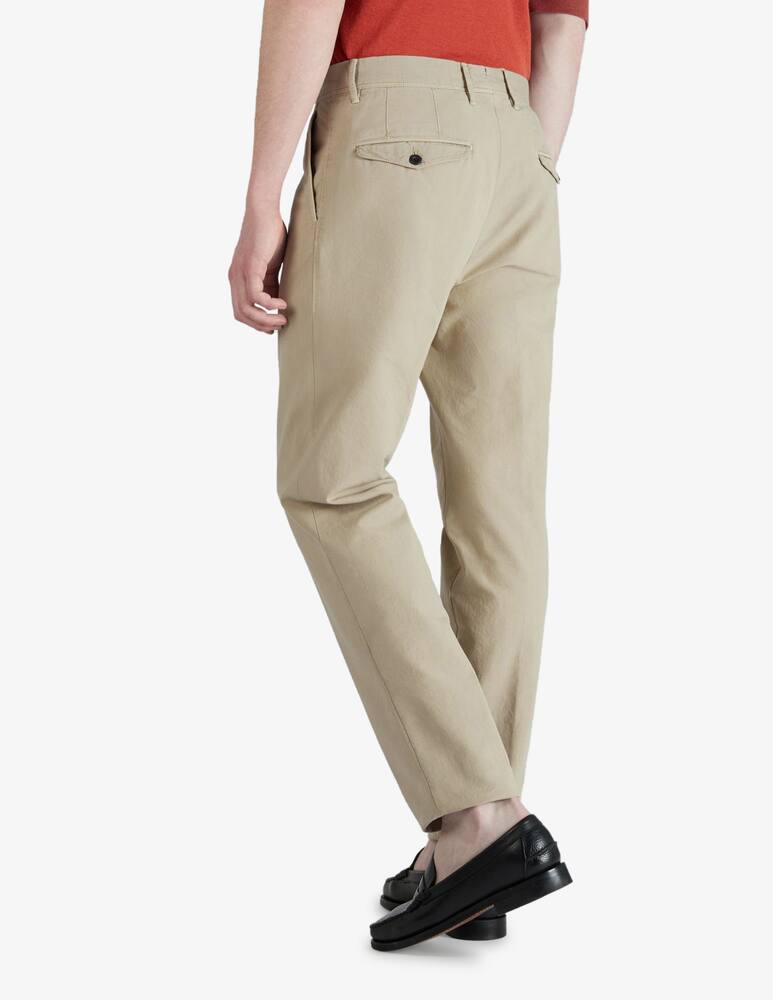 Slowear INCOTEX - Tapered fit summer satin trousers - picture 3 Slowear INCOTEX - Tapered fit summer satin trousers - picture 3