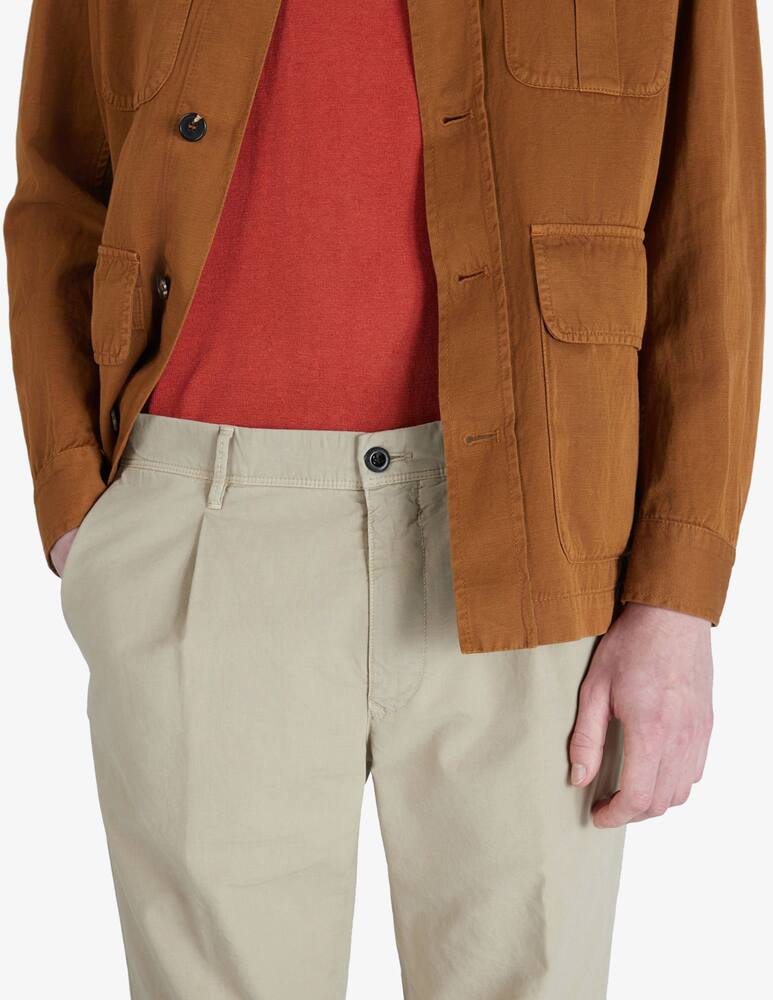 rinascente Slowear Pantaloni estivi in ​​raso dalla vestibilità affusolata Incotex