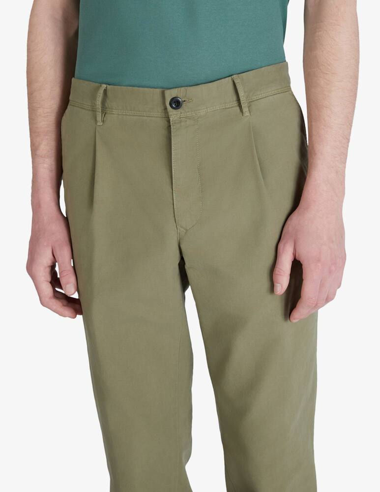 rinascente Slowear Pantaloni estivi in ​​raso dalla vestibilità affusolata Incotex