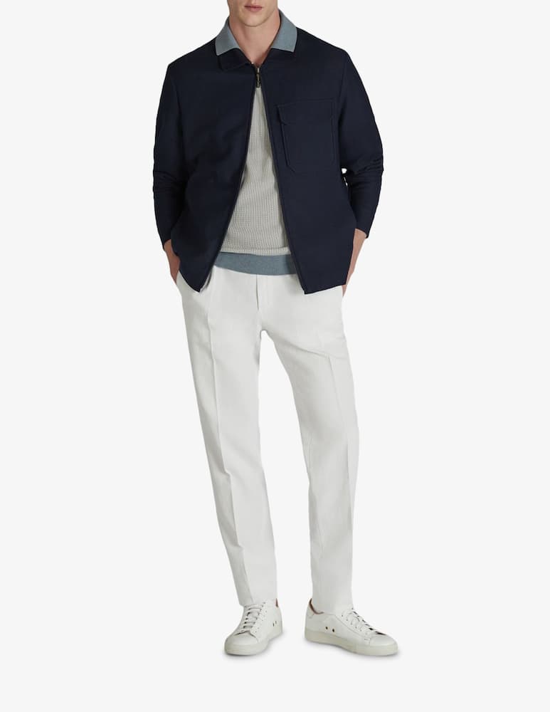 Slowear Tapered-fit Chinolino ice crêpe trousers - picture 2 Slowear Tapered-fit Chinolino ice crêpe trousers - picture 2