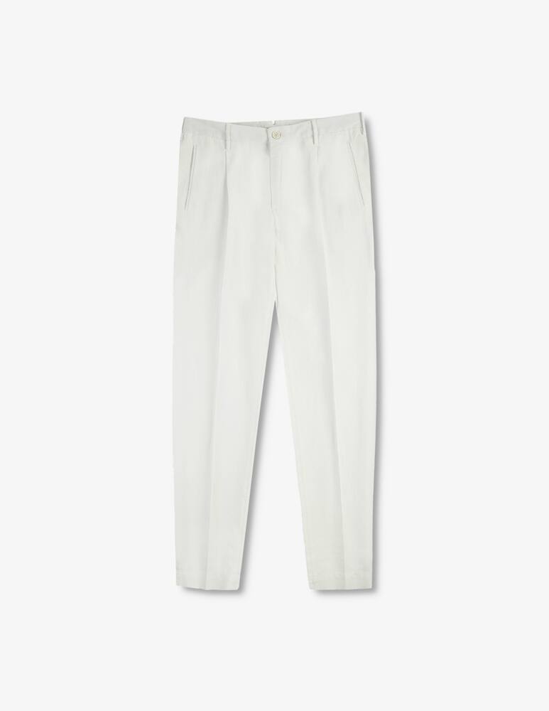 rinascente Slowear Tapered-fit Chinolino ice crêpe trousers
