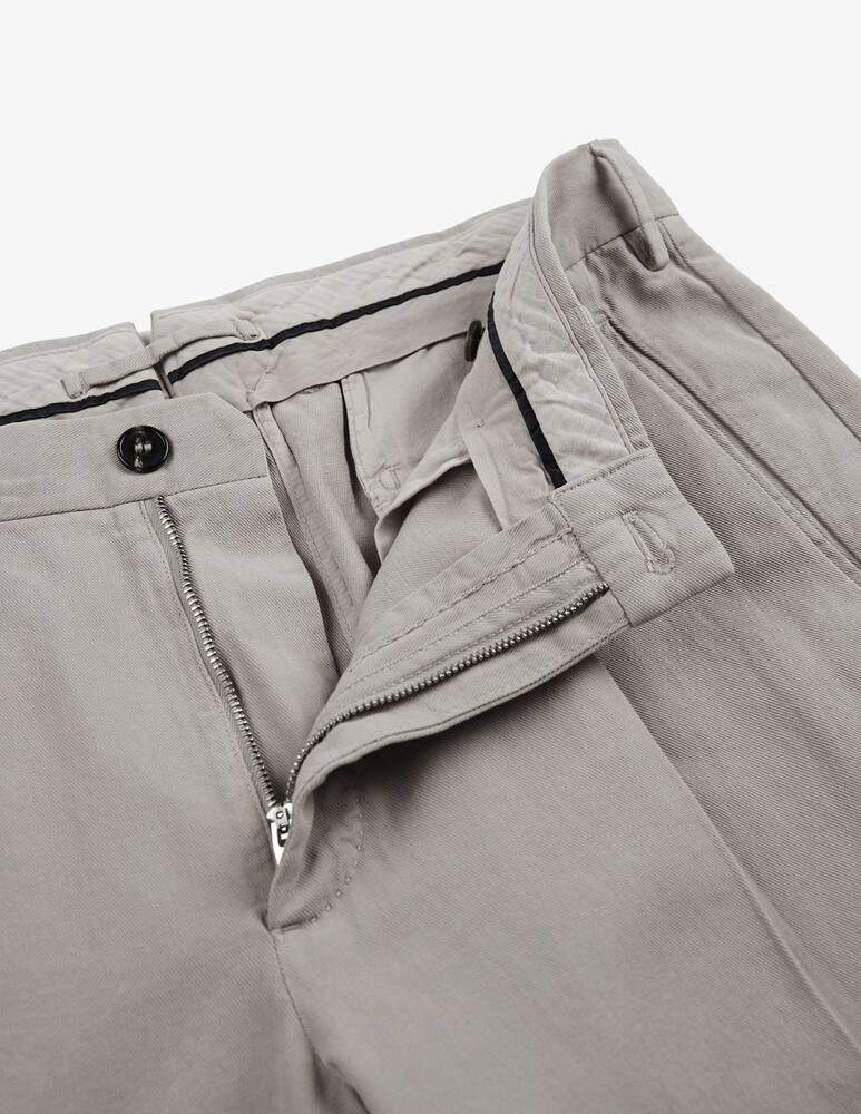 rinascente Slowear Tapered-fit Chinolino ice crêpe trousers