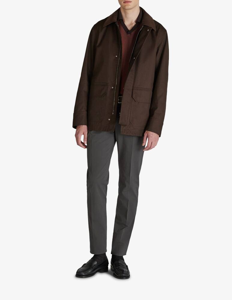 rinascente Slowear Polo slim fit in crêpe di cotone