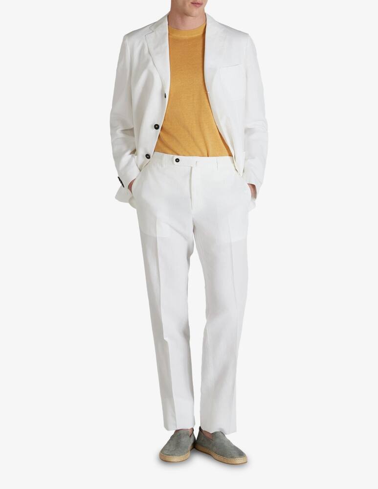 rinascente Slowear T-shirt slim fit in cotone e lino