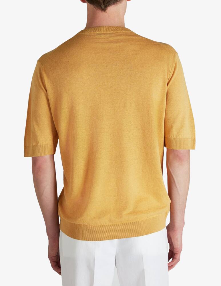 rinascente Slowear T-shirt slim fit in cotone e lino