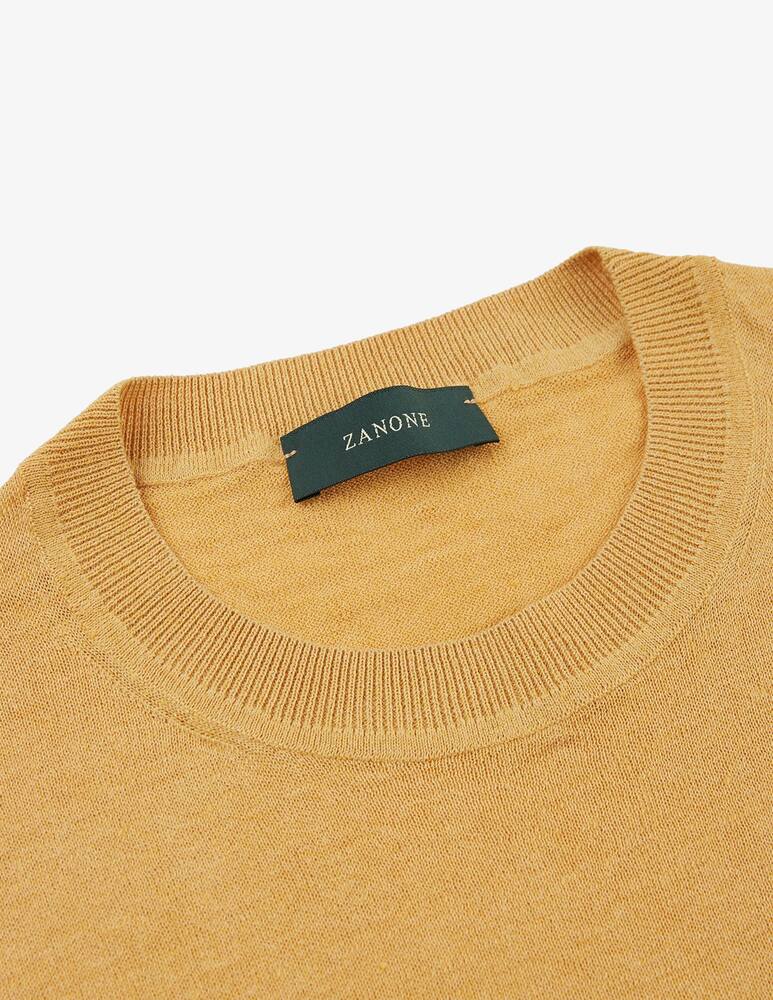 rinascente Slowear T-shirt slim fit in cotone e lino