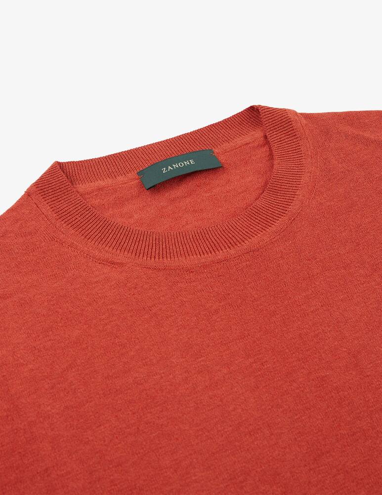 rinascente Slowear Slim-fit Cotton and linen T-shirt