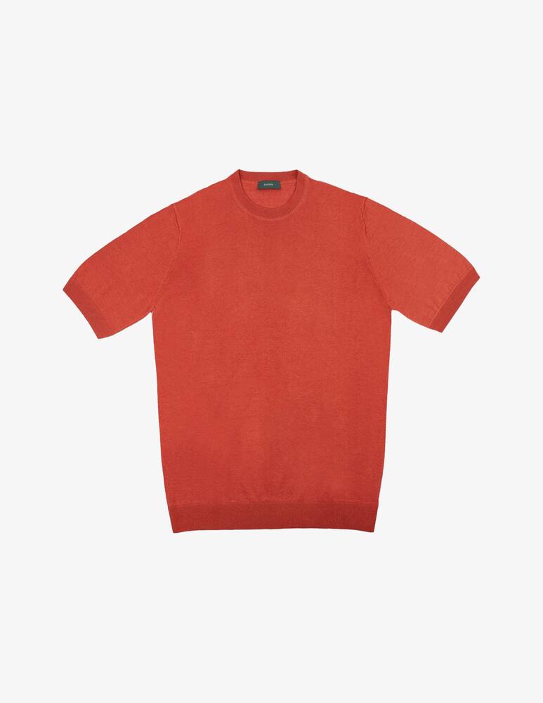 rinascente Slowear Slim-fit Cotton and linen T-shirt