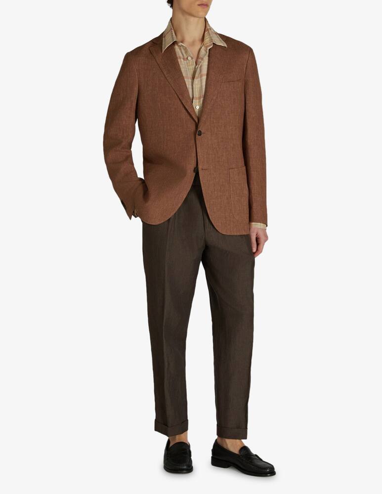 rinascente Slowear Pantaloni affusolati in lino, lana e seta Incotex