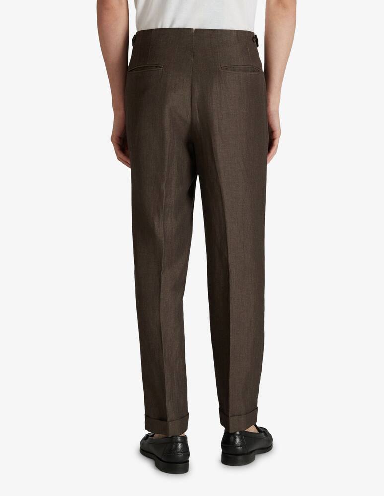 rinascente Slowear Pantaloni affusolati in lino, lana e seta Incotex