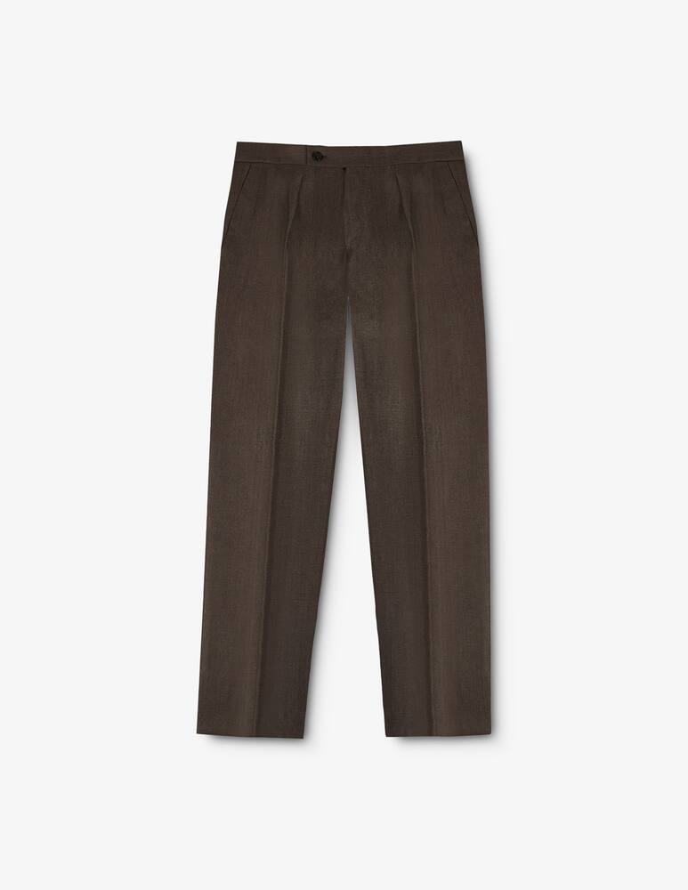 rinascente Slowear Pantaloni affusolati in lino, lana e seta Incotex