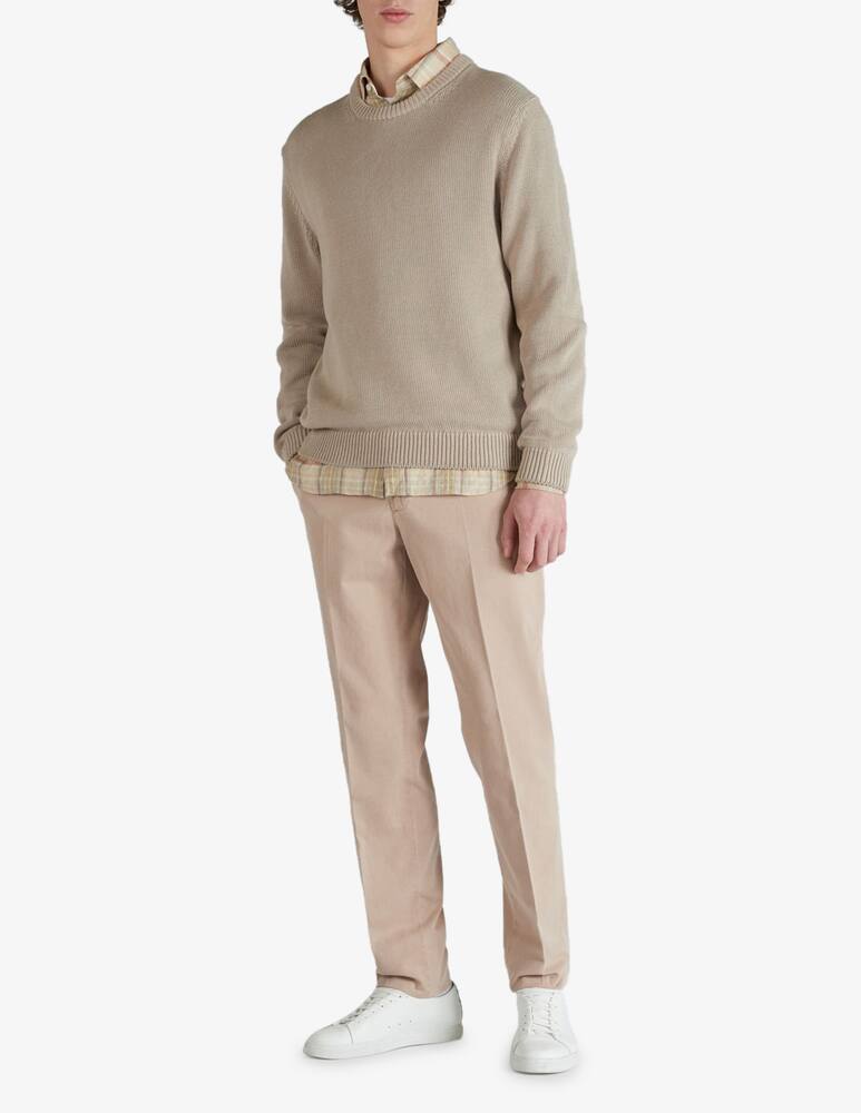 rinascente Slowear Pantaloni in cotone dalla vestibilità affusolata Incotex