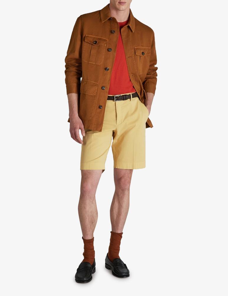 rinascente Slowear Giacca safari in cotone e lino Incotex