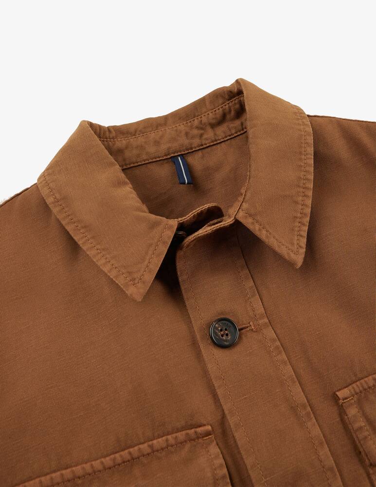 rinascente Slowear Giacca safari in cotone e lino Incotex