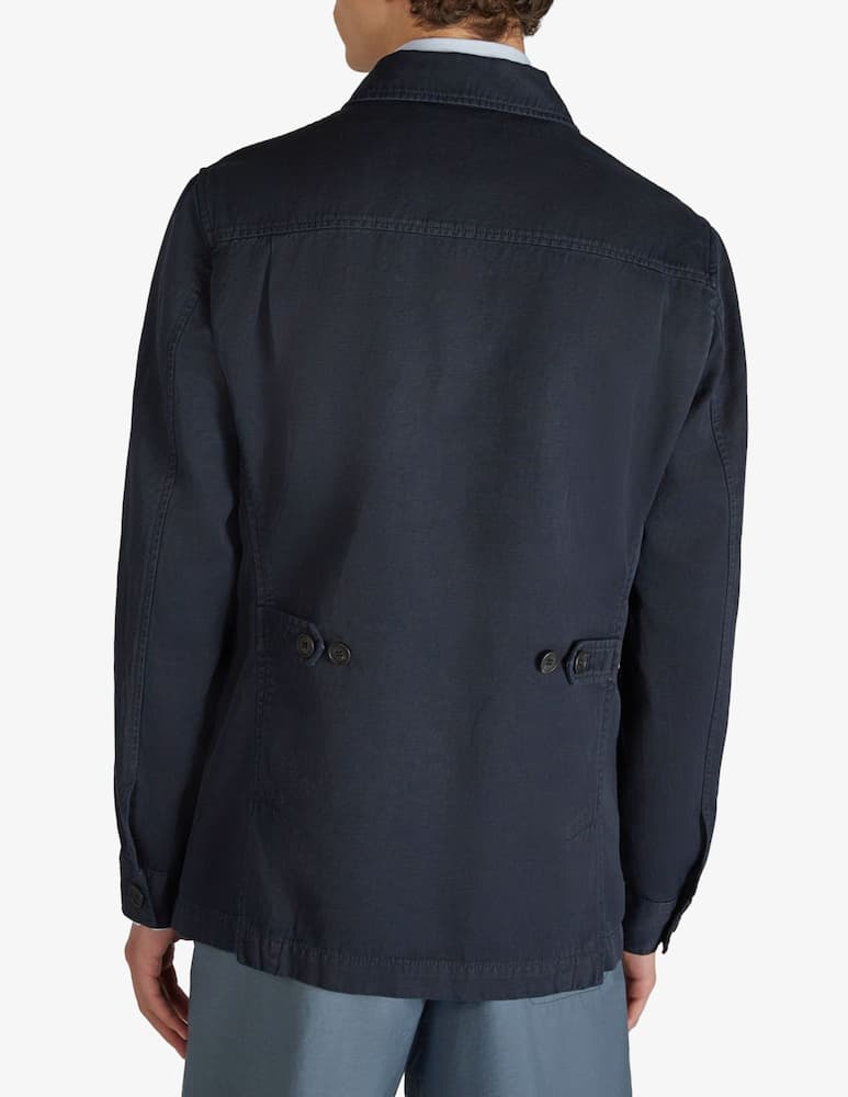 rinascente Slowear Cotton and linen safari jacket Incotex