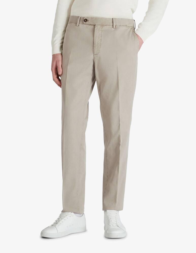 rinascente Slowear Tapered-fit cotton trousers Incotex