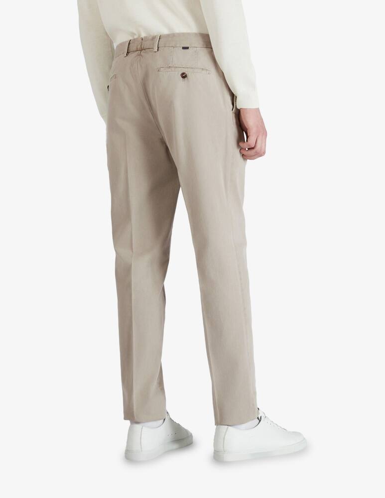 rinascente Slowear Tapered-fit cotton trousers Incotex