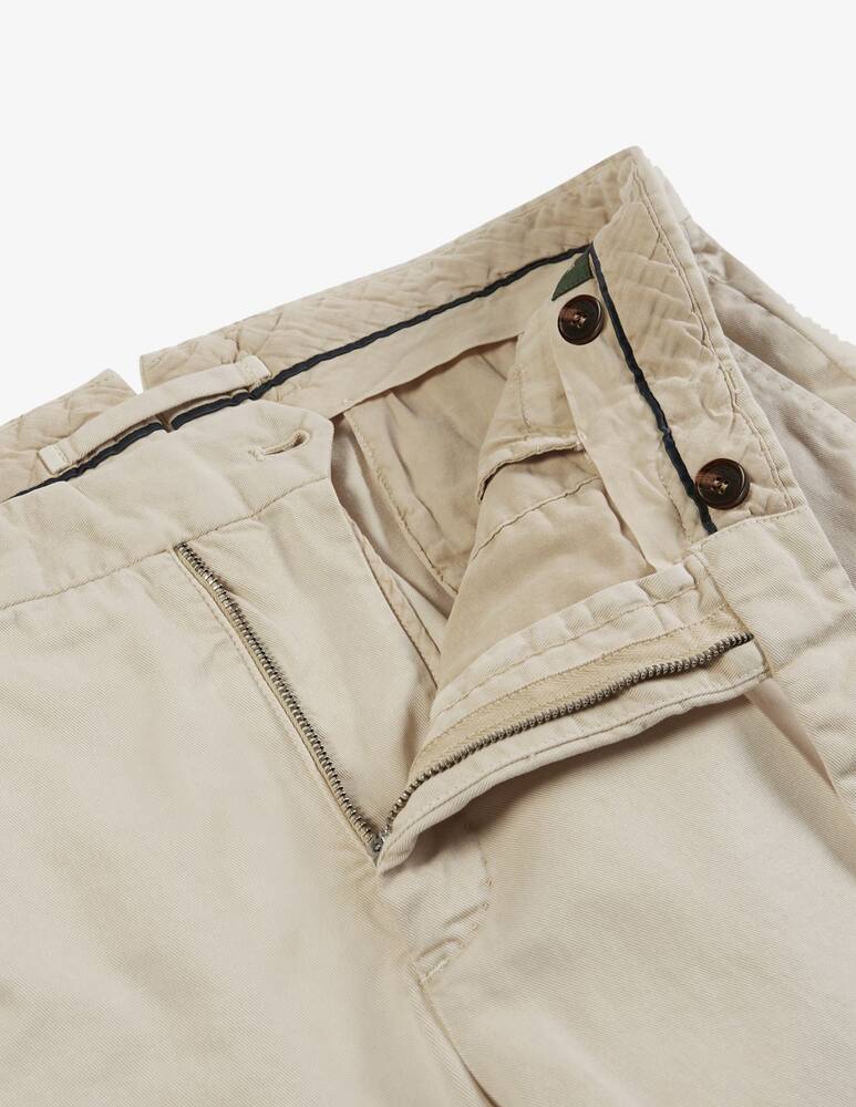 rinascente Slowear Tapered-fit cotton trousers Incotex