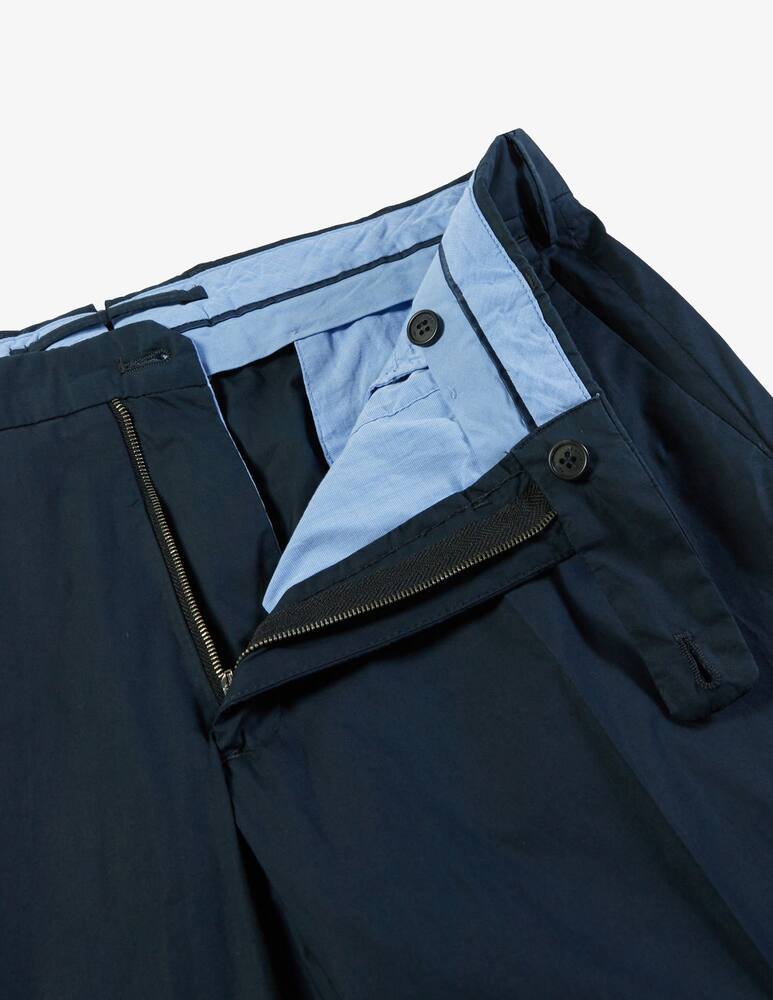 rinascente Slowear Slim-fit summer poplin trousers Incotex