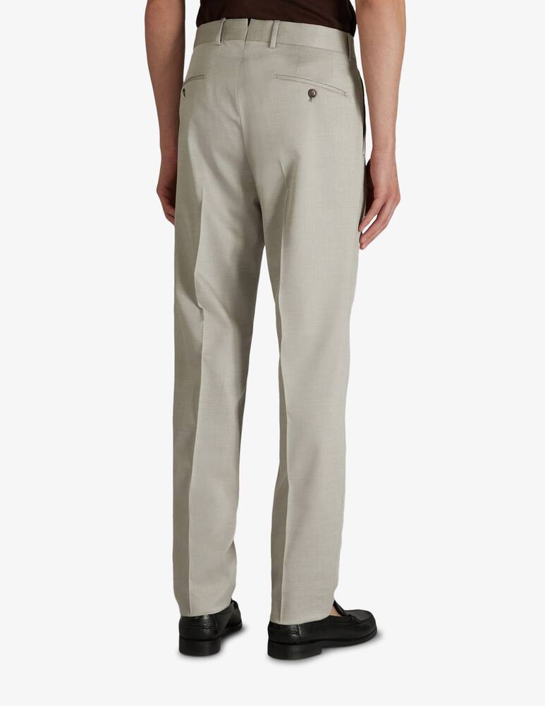 rinascente Slowear Tapered-fit wool and cotton gabardine trousers Incotex