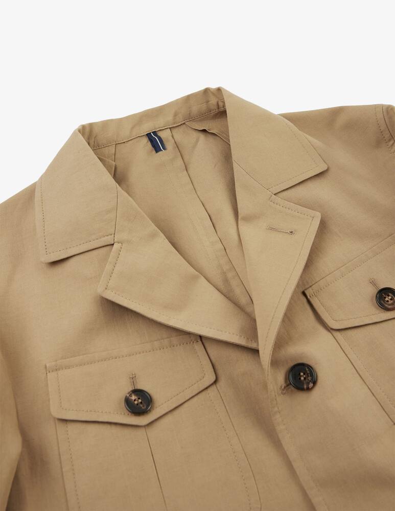rinascente Slowear Cotton and linen canvas sports jacket Incotex