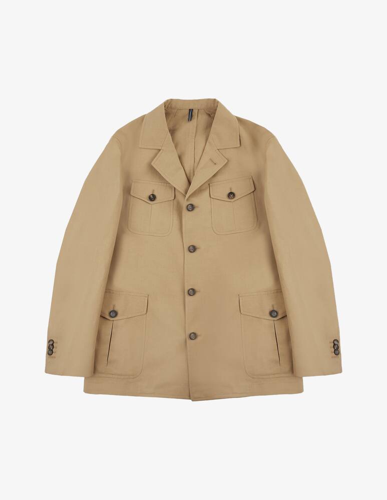 rinascente Slowear Cotton and linen canvas sports jacket Incotex