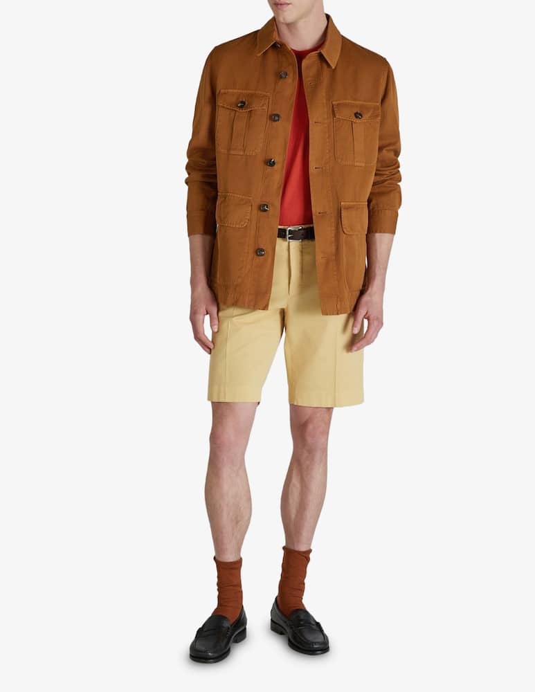 rinascente Slowear Bermuda Royal Batavia dalla vestibilità slim Incotex