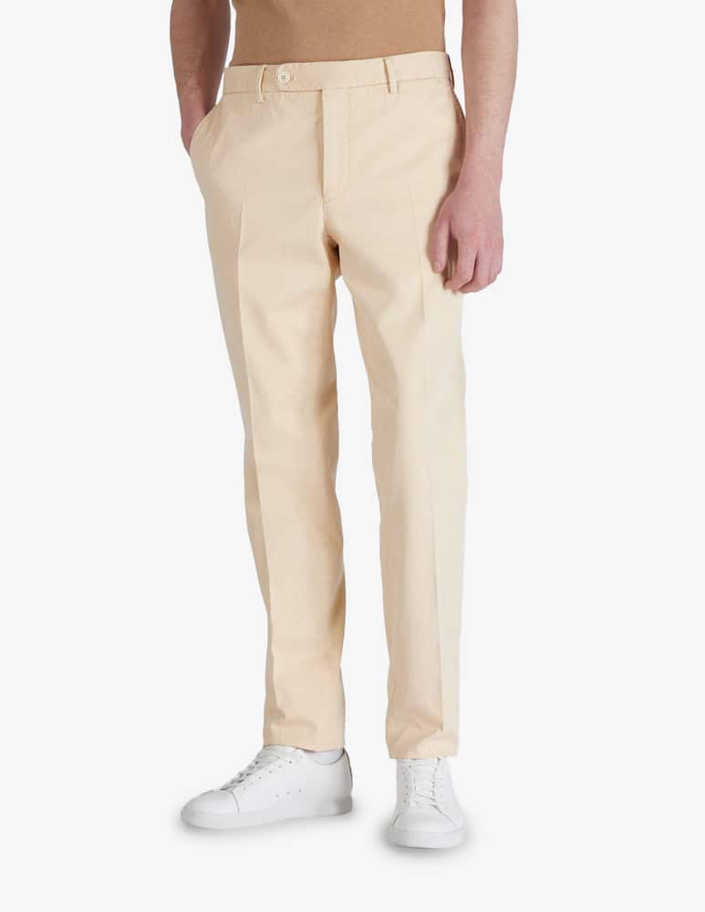 rinascente Slowear Tapered-fit cotton trousers Incotex