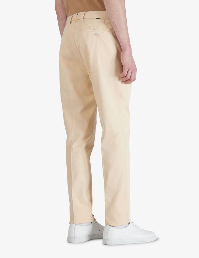 rinascente Slowear Tapered-fit cotton trousers Incotex