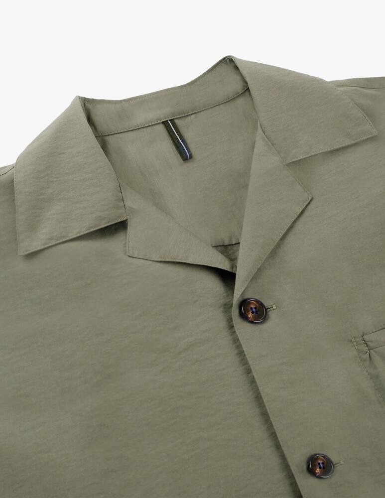 rinascente Slowear Cotton and technical fabric overshirt Incotex