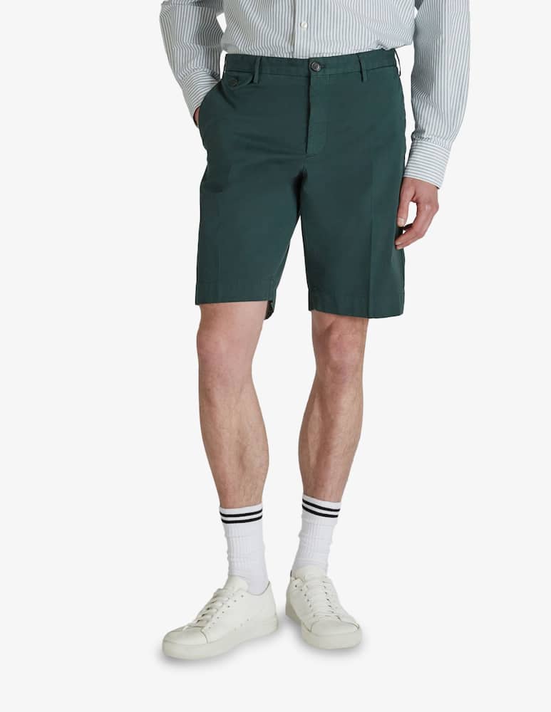 Slowear INCOTEX - Bermuda Royal Batavia dalla vestibilità slim  - immagine 1