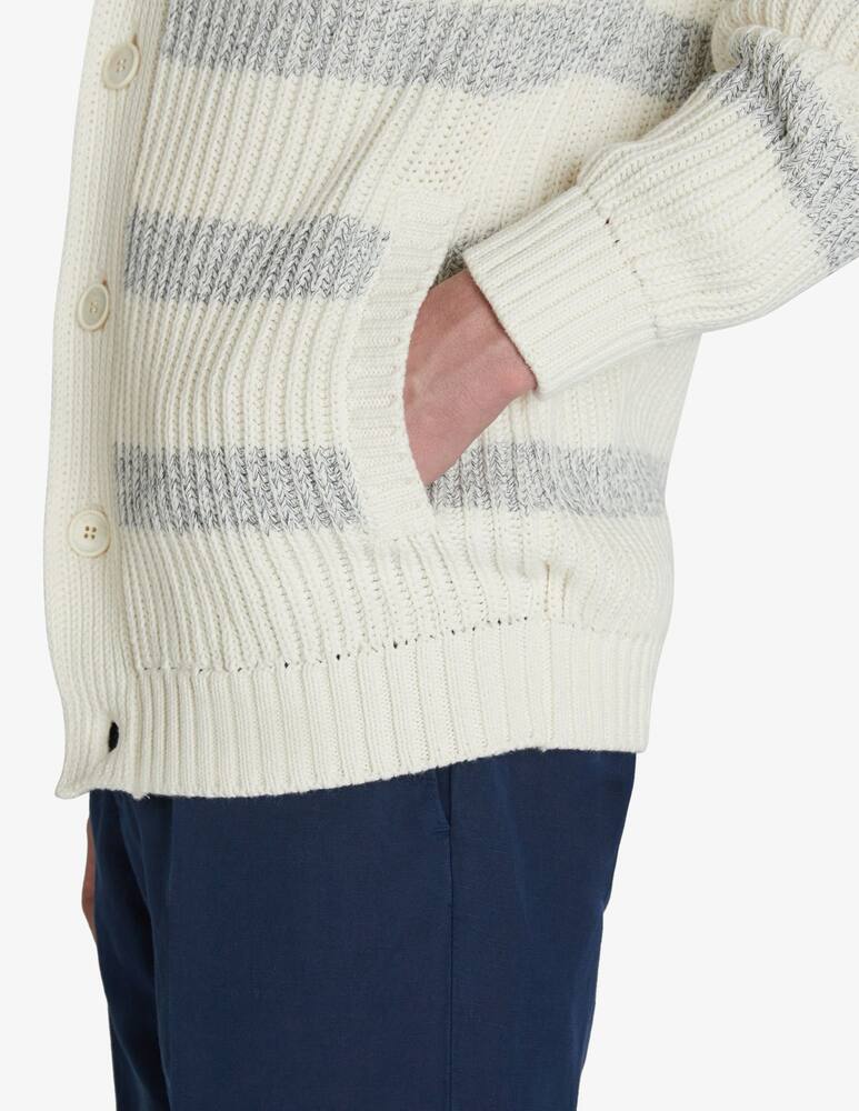 rinascente Slowear Slim-fit mouliné cotton cardigan