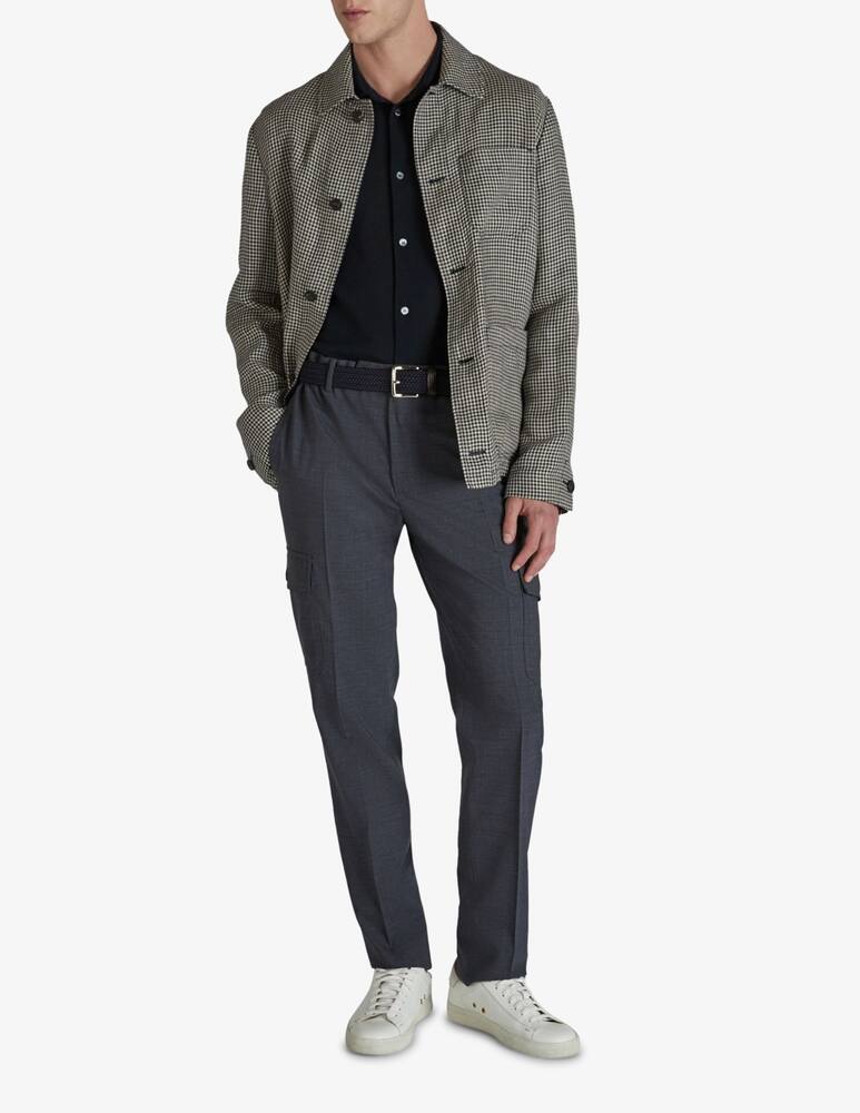 rinascente Slowear Camicia slim fit in piquet di cotone