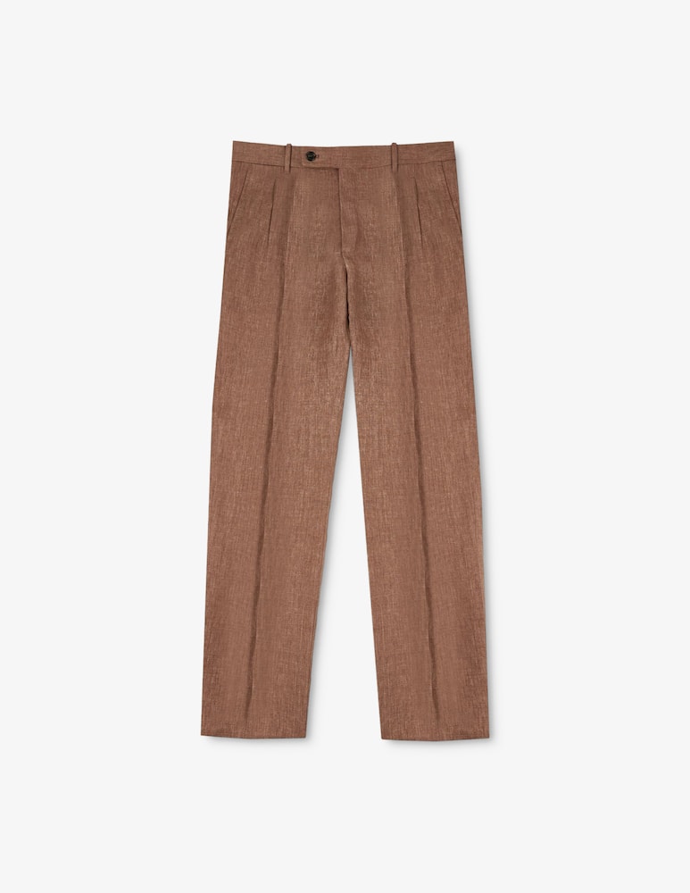 Slowear INCOTEX - Straight-fit delavé linen trousers - picture 1 Slowear INCOTEX - Straight-fit delavé linen trousers - picture 1