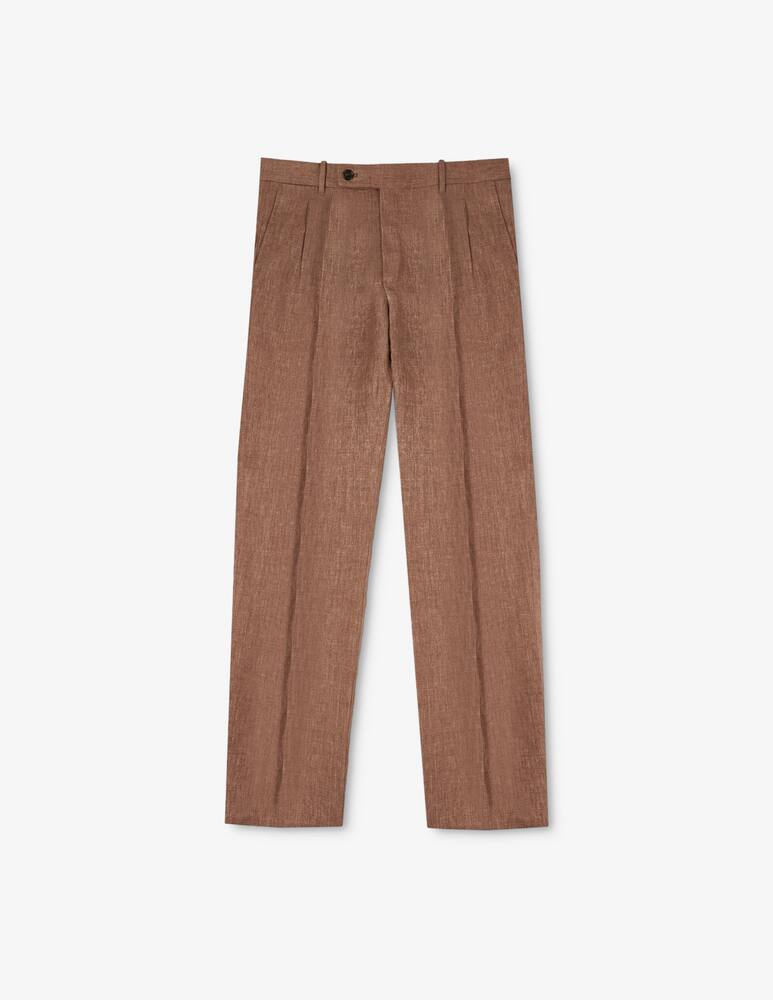 rinascente Slowear Straight-fit delavé linen trousers Incotex