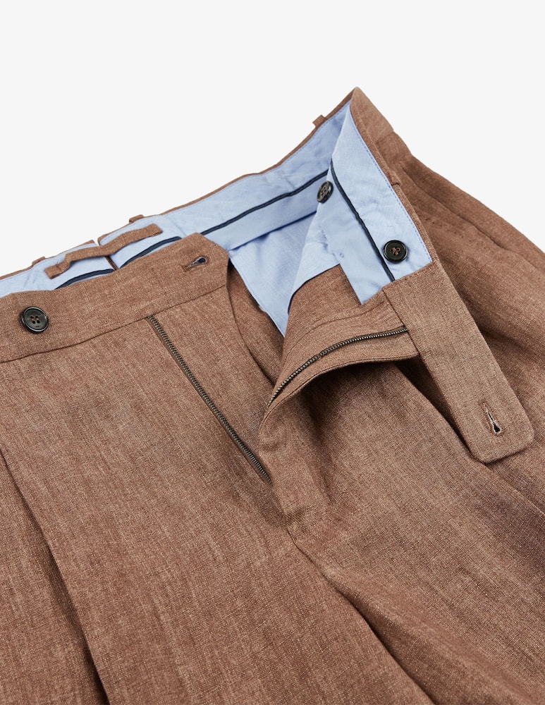 Slowear INCOTEX - Straight-fit delavé linen trousers - picture 2 Slowear INCOTEX - Straight-fit delavé linen trousers - picture 2