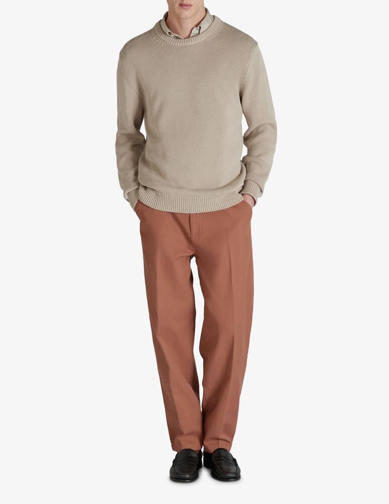 rinascente Slowear Polo slim fit in jersey di lino e cotone