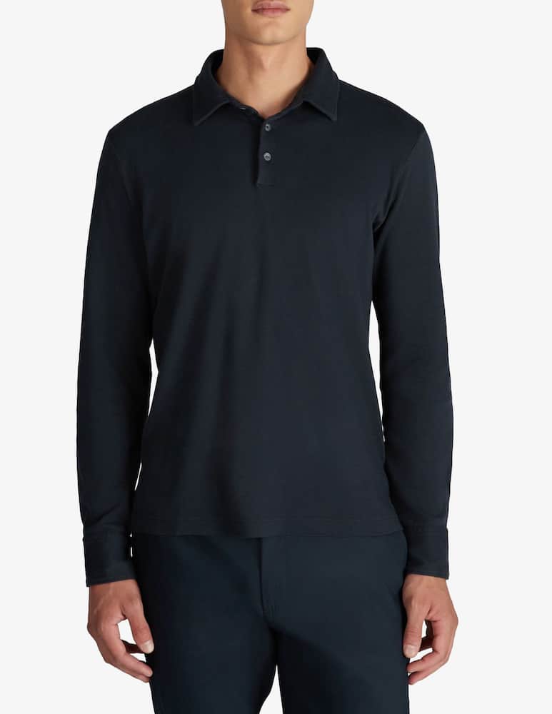 Slowear Slim fit interlock polo - picture 1