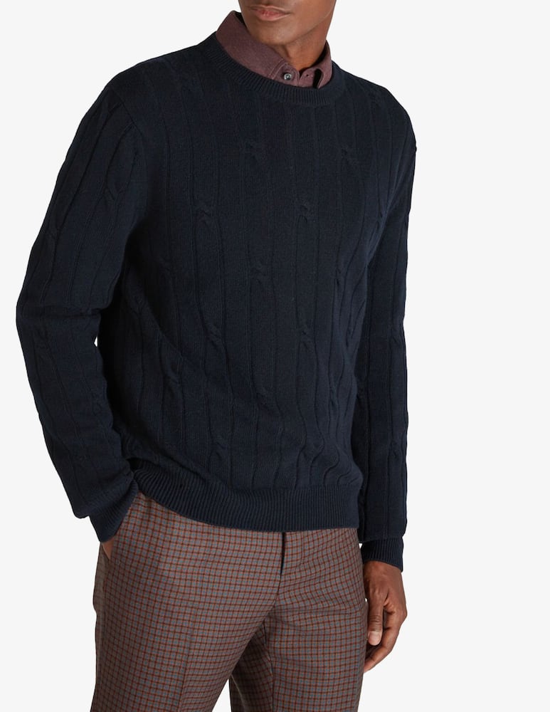 rinascente Slowear Slim fit wool crewneck