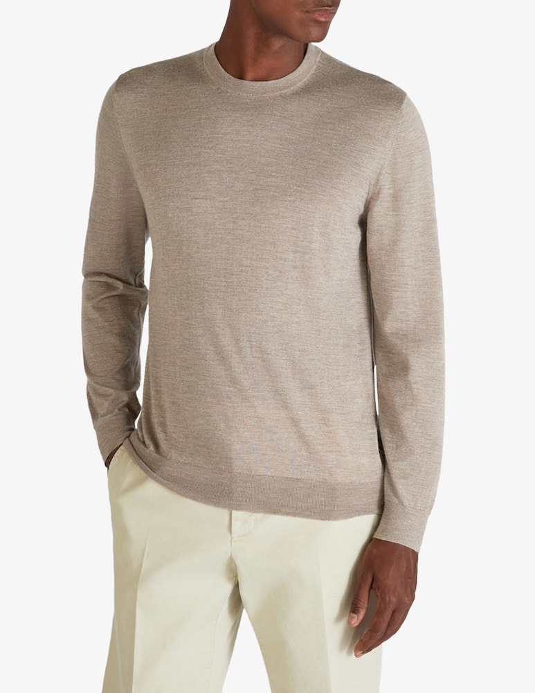 Slowear Cashmere silk crewneck jumper - picture 1 Slowear Cashmere silk crewneck jumper - picture 1