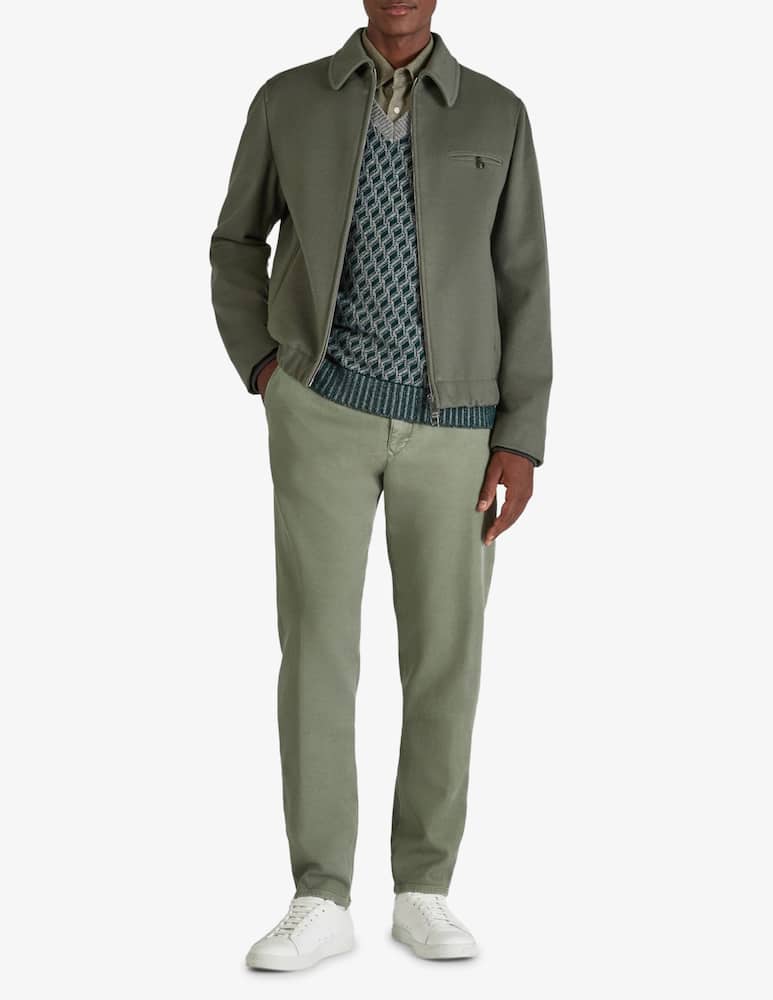 Slowear Pantaloni slim fit in cotone - immagine 2 Slowear Pantaloni slim fit in cotone - immagine 2