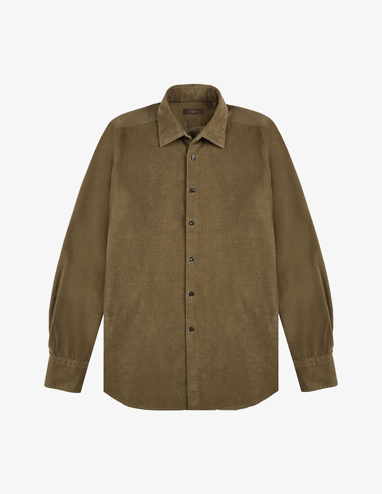 Slowear Regular fit corduroy shirt - picture 6 Slowear Regular fit corduroy shirt - picture 6